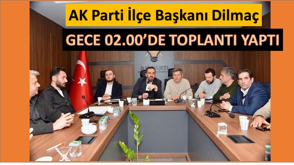 Beykoz Ak Parti Sahura Kadar Çalışıyor