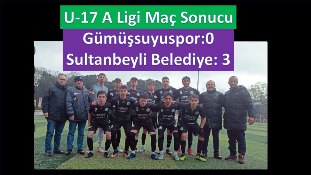Gümüşsuyulu Gençler 3-0 Mağlup Oldu