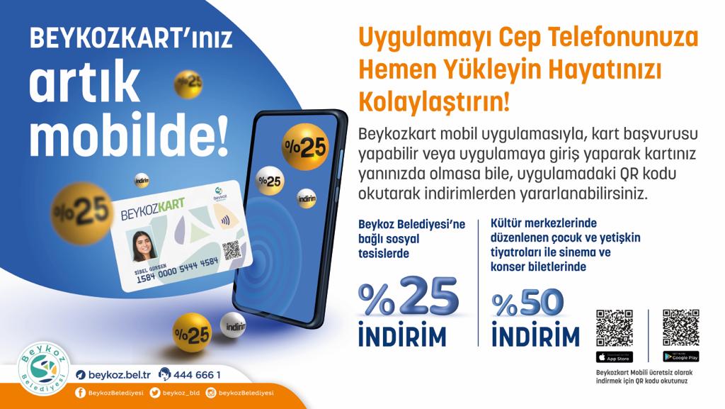 BeykozKart App Store ve Google Play’de…
