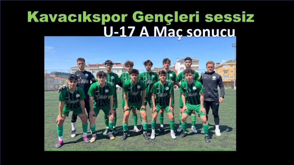 Kavacıkspor’un Gençleri bugünü sessiz geçti