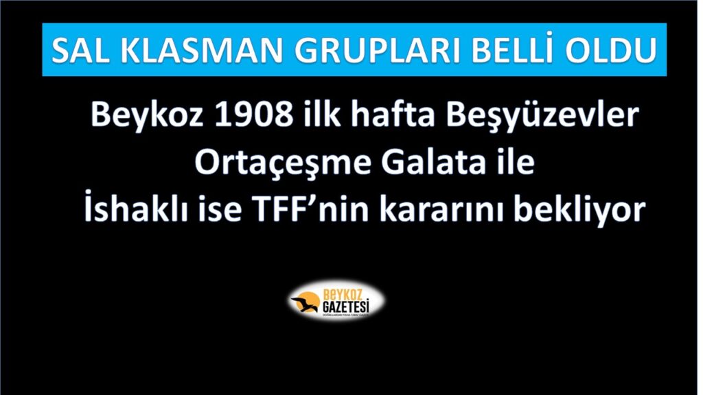 Beykoz 1908, Ortaçeşme’nin Rakipleri belli oldu. İshaklı Beklemede