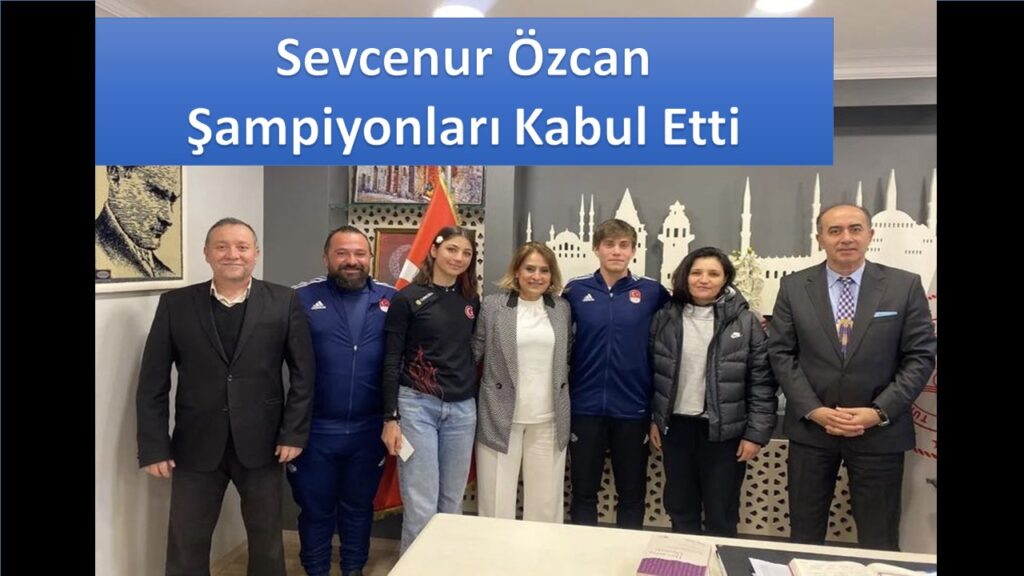 Sevcenur Özcan Beykoz’un Şampiyon Gençlerini Ağırladı