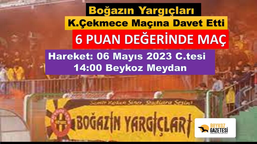 Beykozspor tribün liderlerinden ÖNEMLİ davet…