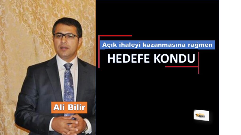 FONDAŞ MEDYA AÇIK İHALEYİ KAZANAN ALİ BİLİR’İ HEDEFE KOYDU