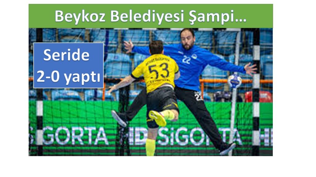 Beykoz Belediyesi Şampiyonluk yolunda seride 2-0 öne geçti