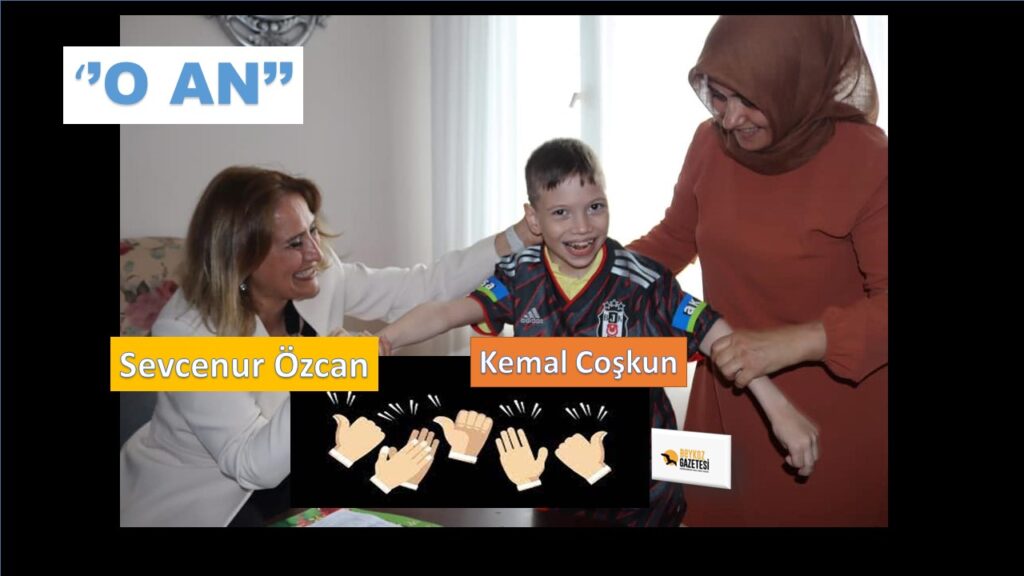 İşte ”O AN” Tebrikler Sevcenur Özcan…