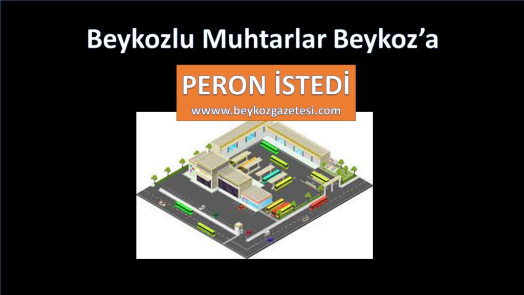 Muhtarlar Beykoz’a Otobüs Peronu İstedi