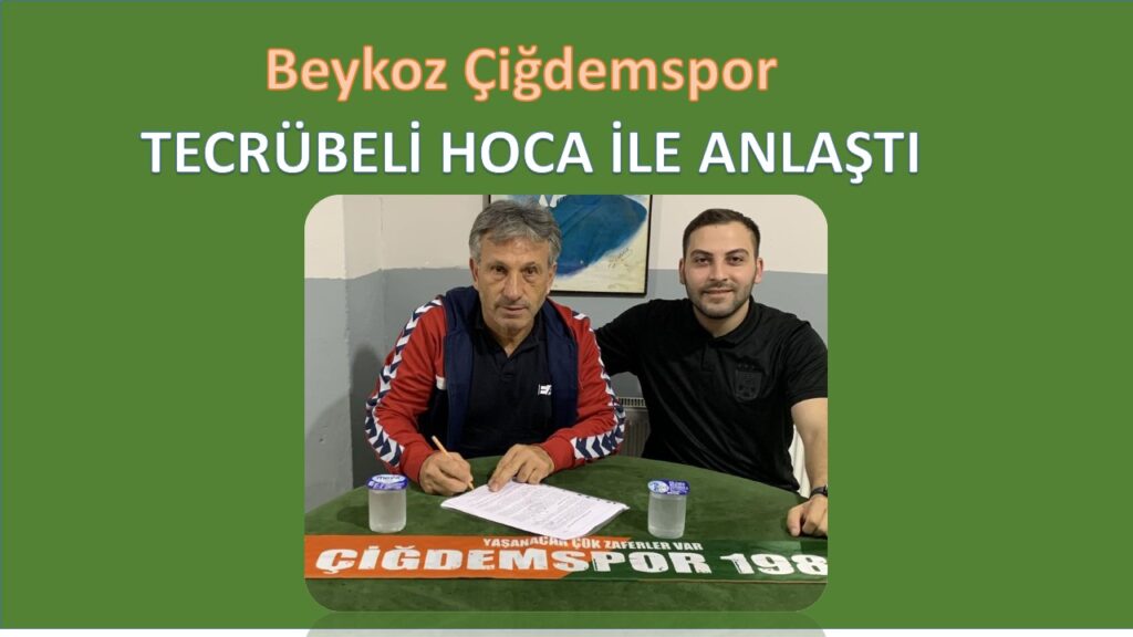 Çiğdemspor’da teknik direktör belli oldu
