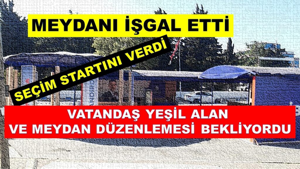 İmamoğlu bu görsellerle meydana indi. İBB Ofisi değil Seçim Ofisi gibi