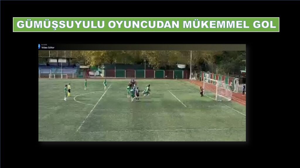 Fatih Şen’den Gümüşsuyu formasıyla mükemmel gol