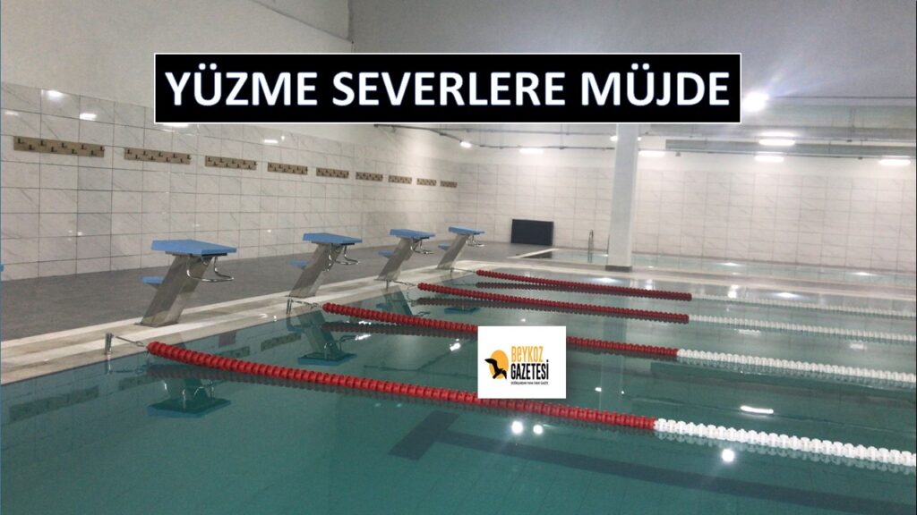 Çavuşbaşı Kapalı Yüzme Havuzu’ndan Beykoz Gazetesi Okurlarına Özel İlk Kareler