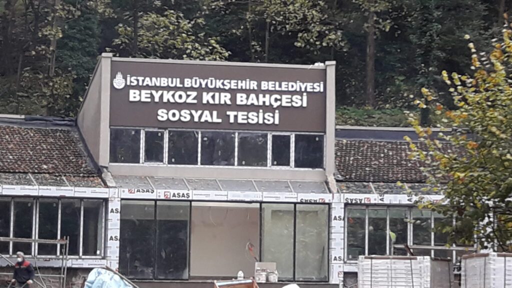 Tabelası Asıldı… Hızla inşa ediliyor