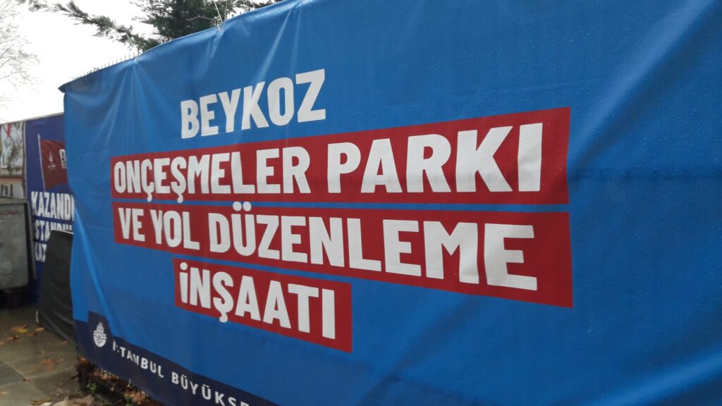 İBB’den Seçim Öncesi Beykoz’a Vitrin Çalışması