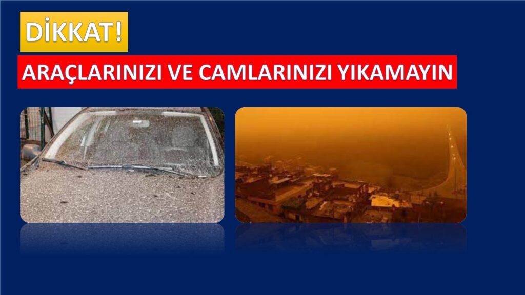 Araçlarınızı ve Camlarınızı Yıkatmayı Erteleyin