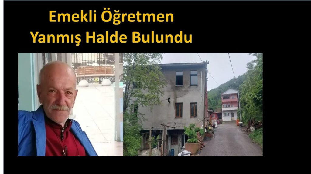 Emekli Öğretmenin Feci Sonu