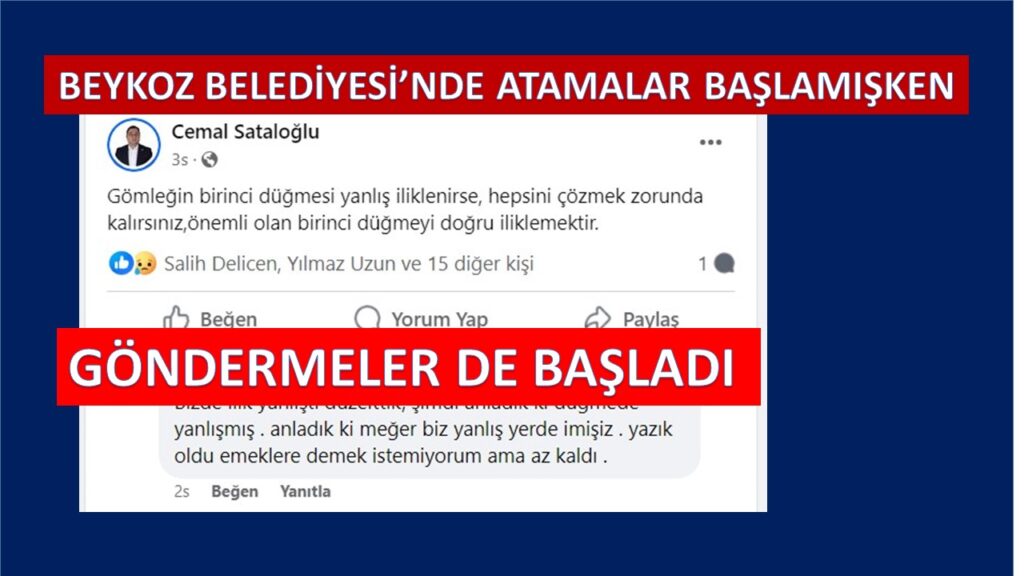 BELEDİYE’DEKİ ATAMALAR BAŞLADI, ATAMALARA SERZENİŞLER DE …