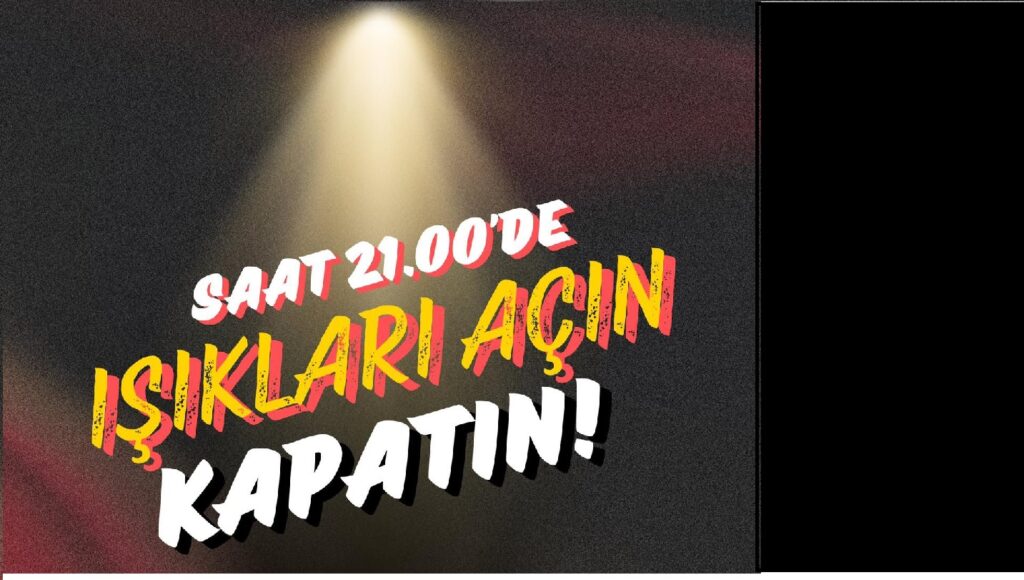 CHP’den ‘Ayağa kalkın bizimle olun’ çağrısı ile ışıklı eylem…