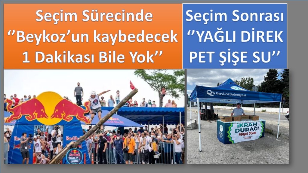 Beykoz Belediyesi’nin icraatlarına vatandaşların yorumları kırdı geçirdi