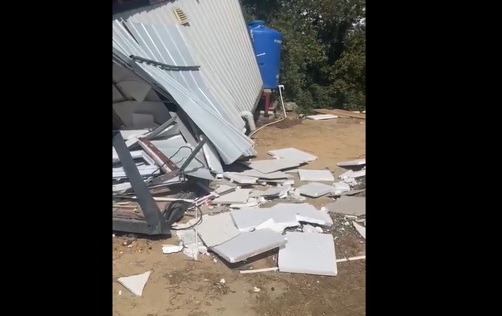 Çavuşbaşı’nda yıkım. Belediye ekipleri tuz buz etti…