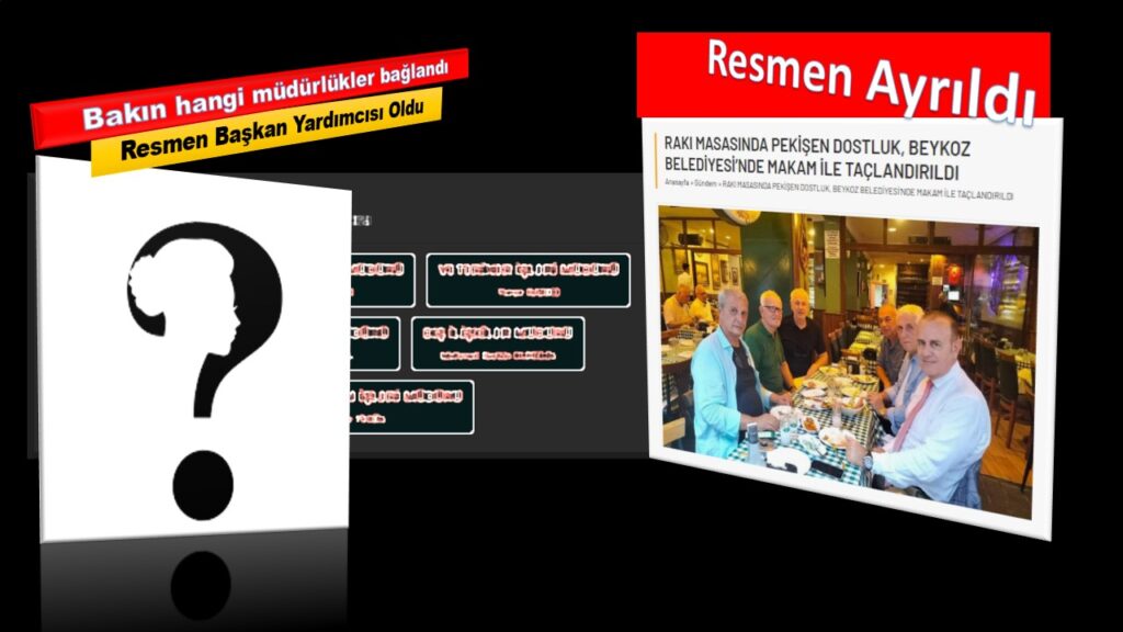 Beylikdüzü Belediyesi’nde Kreş Müdürü İken, Beykoz Belediyesi’nde Başkan Yardımcısı Oldu