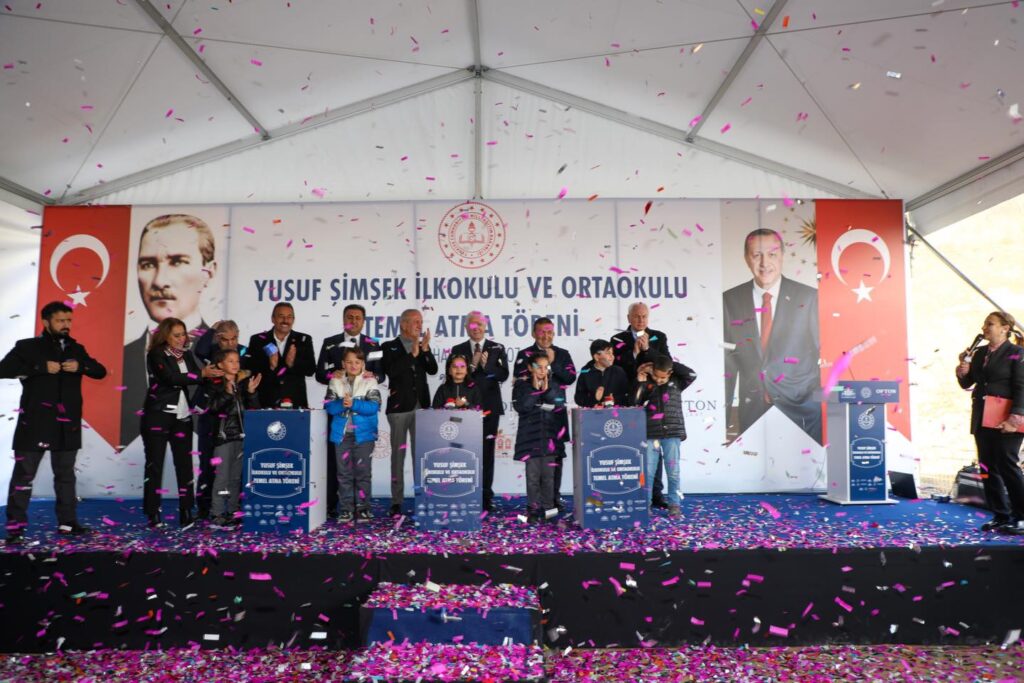 VALİ DAVUT GÜL İSHAKLI’DA OKUL TEMELİ ATTI