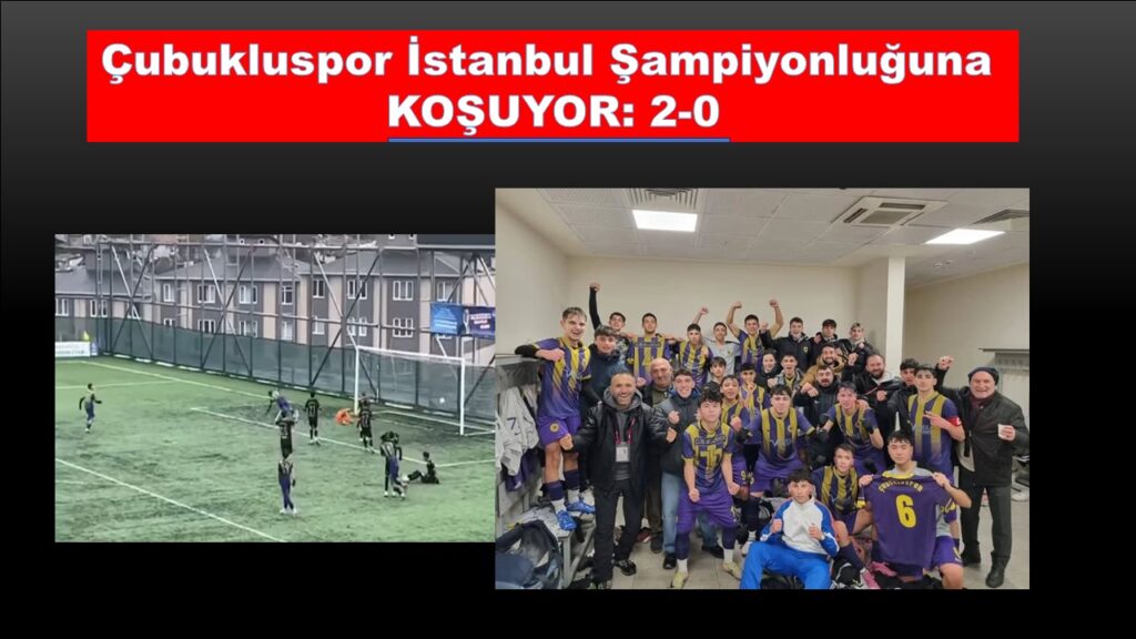 Çubukluspor U-16’da İstanbul Şampiyonluğuna Koşuyor