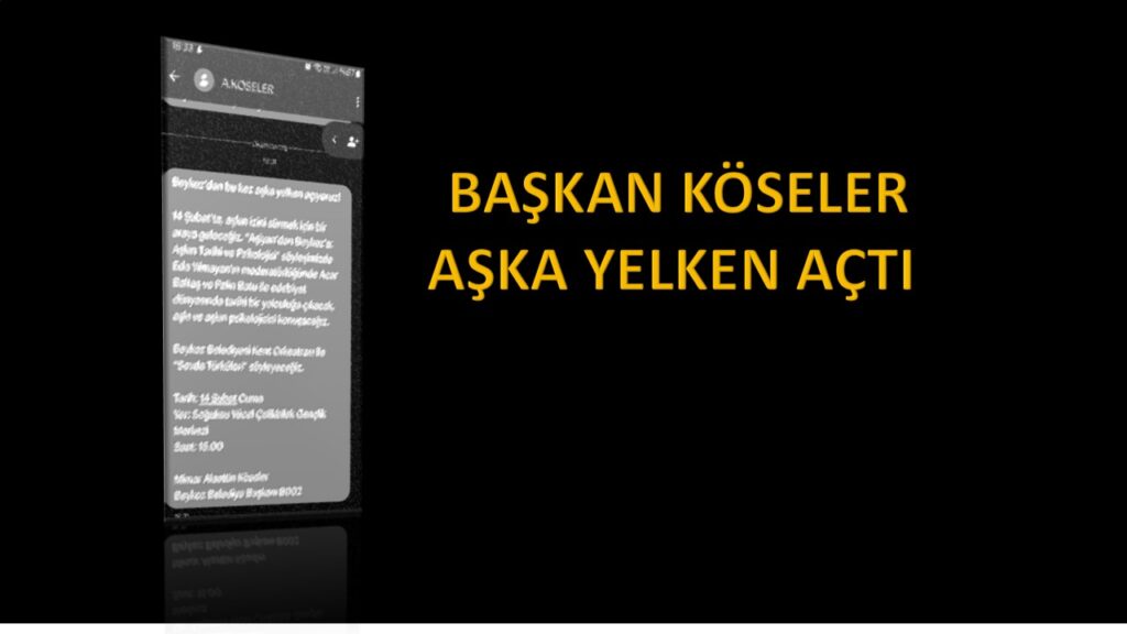 HERKESİN BERAT GECESİ TEBRİĞİ MESAJI PAYLAŞTIĞI SAATLERDE ALAATTİN KÖSELER AŞKA YELKEN AÇTI