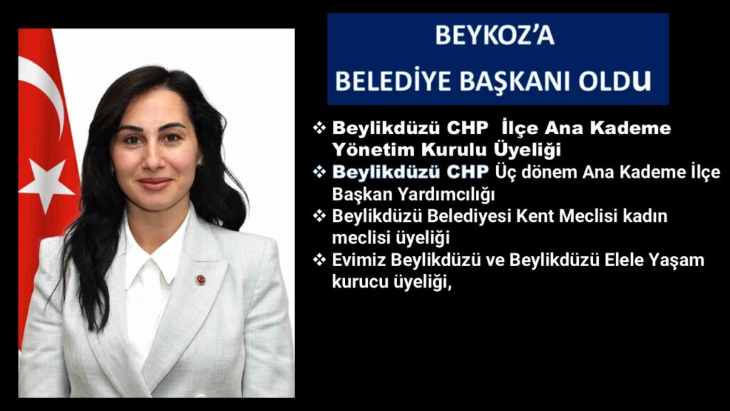 BEYKOZLULAR GÜVEN VERMEDİ. TÜM KARİYERİ BEYLİKDÜZÜ OLAN İSİM BEYKOZ BELEDİYE BAŞKANI OLDU