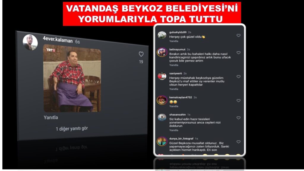BEYKOZLULAR BELEDİYEYİ TOPA TUTTU; SÜT BİLE ALMAYI BECEREMEDİNİZ…NELER VAR NELER…