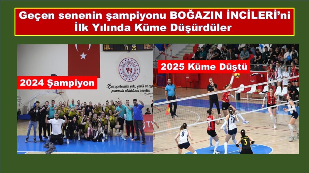 BEYKOZ BİR BİR DÖKÜLÜYOR… GEÇEN YILIN ŞAMPİYONU KÜME DÜŞTÜ