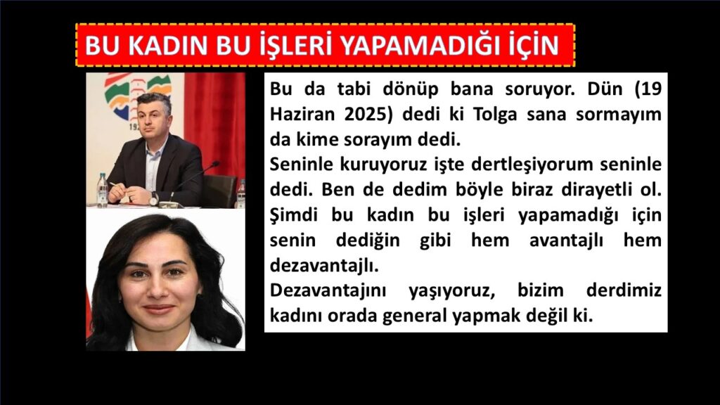 ‘TOLGA SENİNLE KURUYORUZ, DERTLEŞİYORUM SENİNLE’