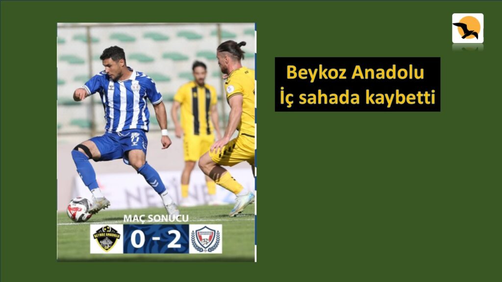 Beykoz Anadolu, Sincan Belediyesi Ankaraspor’a mağlup oldu