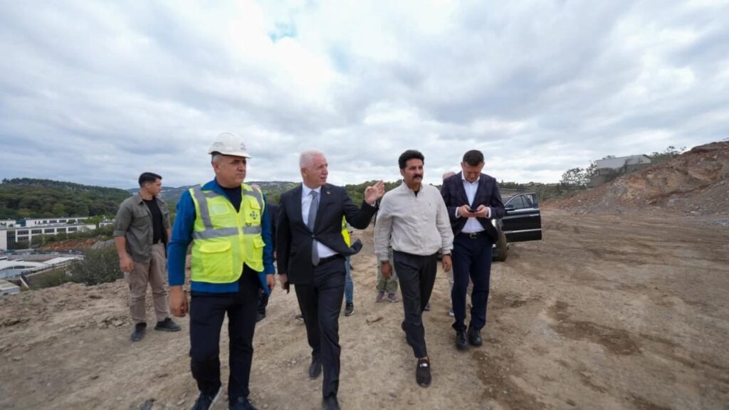 Vali Davut Gül, İnşaat Halindeki Yeni Beykoz Devlet Hastanesi’ni İnceledi