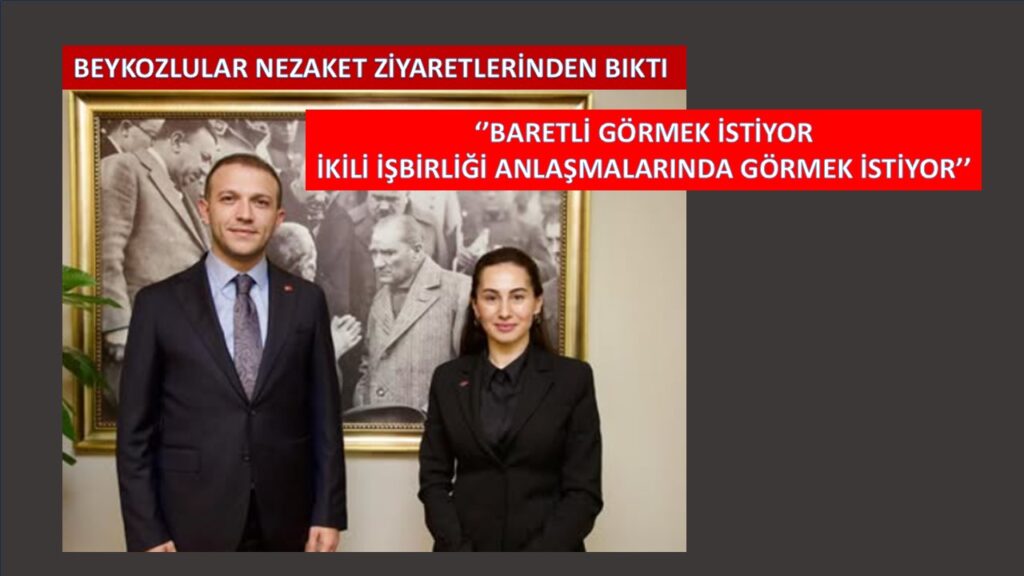 BEYKOZ SALON BELEDİYECİLİĞİNDEN BIKTI. İCRAAT İSTİYOR