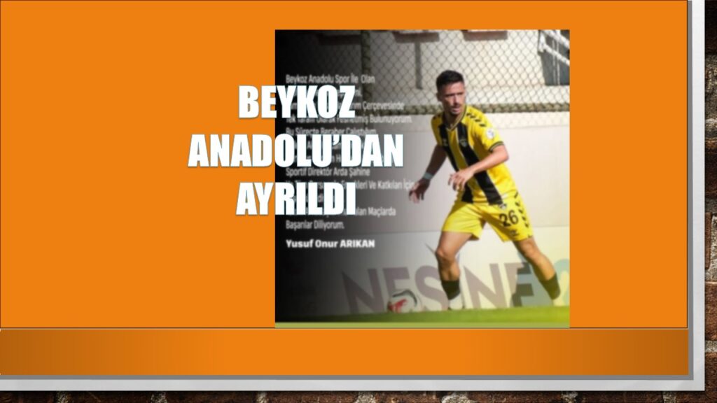 Beykoz Anadolu’da kabus devam ediyor. Yetenekli Oyuncu Kulübü Terketti