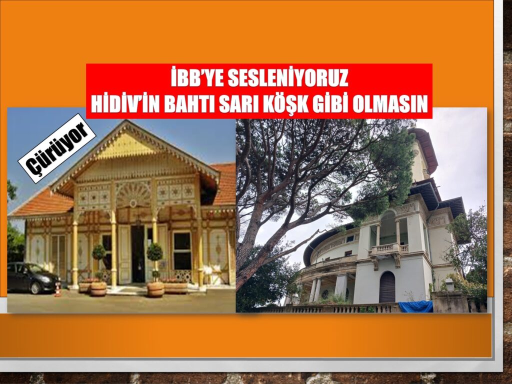 Hidiv Kasrı da Sarı Köşk Gibi Çürümeye Mi Terkedildi?