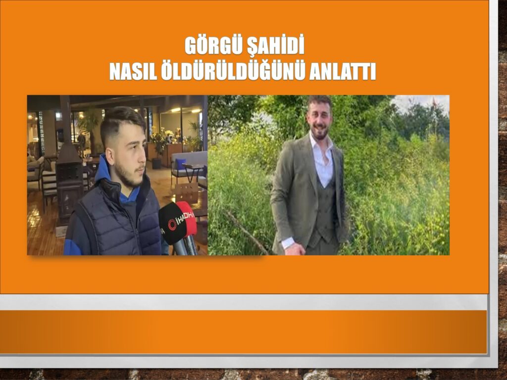Yusuf Emir Güner’in Nasıl Öldürüldüğünü Görgü Tanığı Anlattı