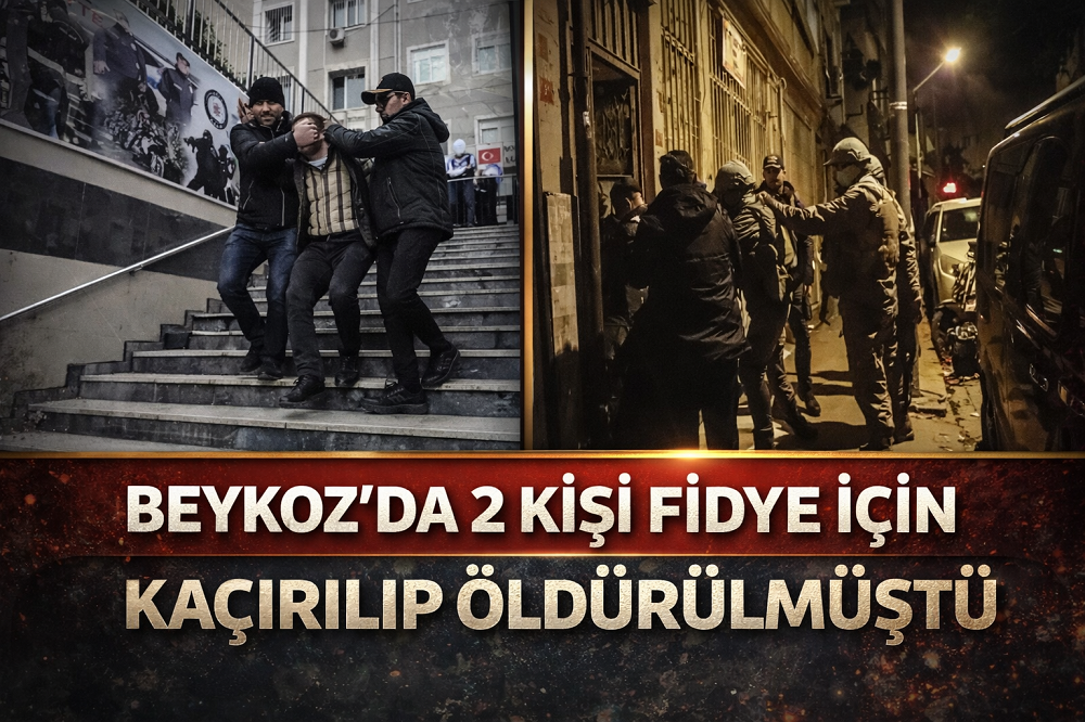 Beykoz’da iki kişinin fidye için kaçırıp öldürülmesiyle bağlantılı şahıs Eyüpsultan’da yakalandı