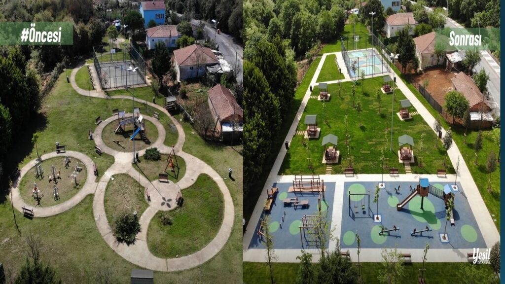 Beykoz Kılıçlı Parkı İstanbul Büyükşehir Belediyesi Tarafından Yenilendi