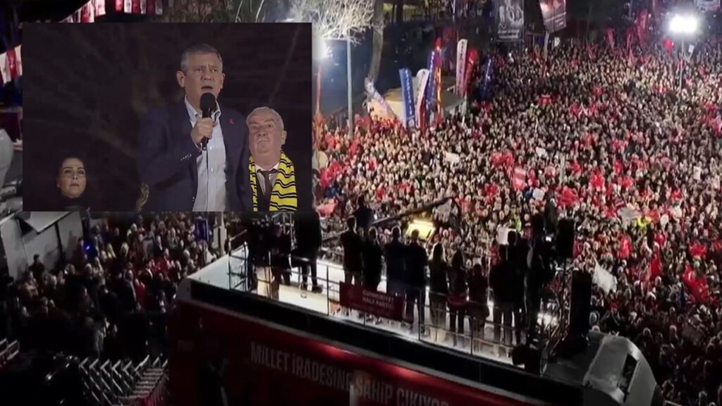 CHP Beykoz’da Millet İradesine Sahip Çıkıyor Mitingi Düzenledi. Tutuklu Alaattin Köseler’in mektubunu eşi Firdevs Köseler okundu…