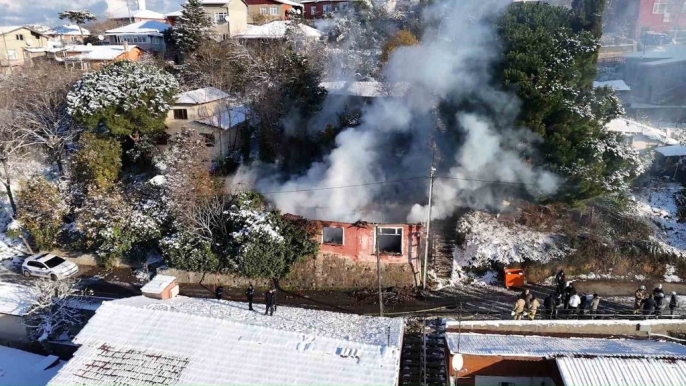 Beykoz İncirköy’de Yangın