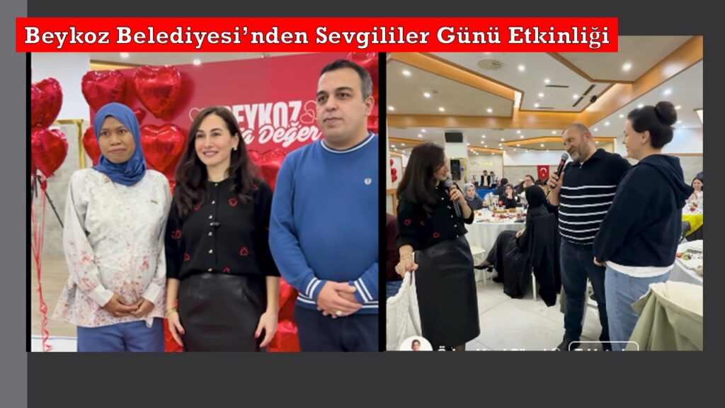 Beykoz Belediyesi Başkan Vekili Gürzel ile 14 Şubat Sevgililer Günü Etkinliği Düzenledi