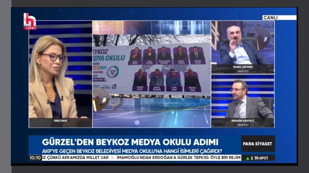 İsmail Saymaz Halk TV’de Beykoz Belediye Başkan Vekili Gürzel Hakkında Ağır Konuştu
