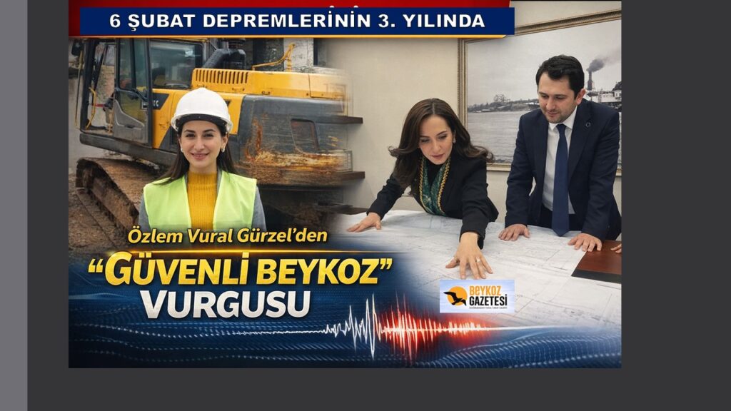 Özlem Vural Gürzel Harita Başında ve Bareti İle Güven Verdi