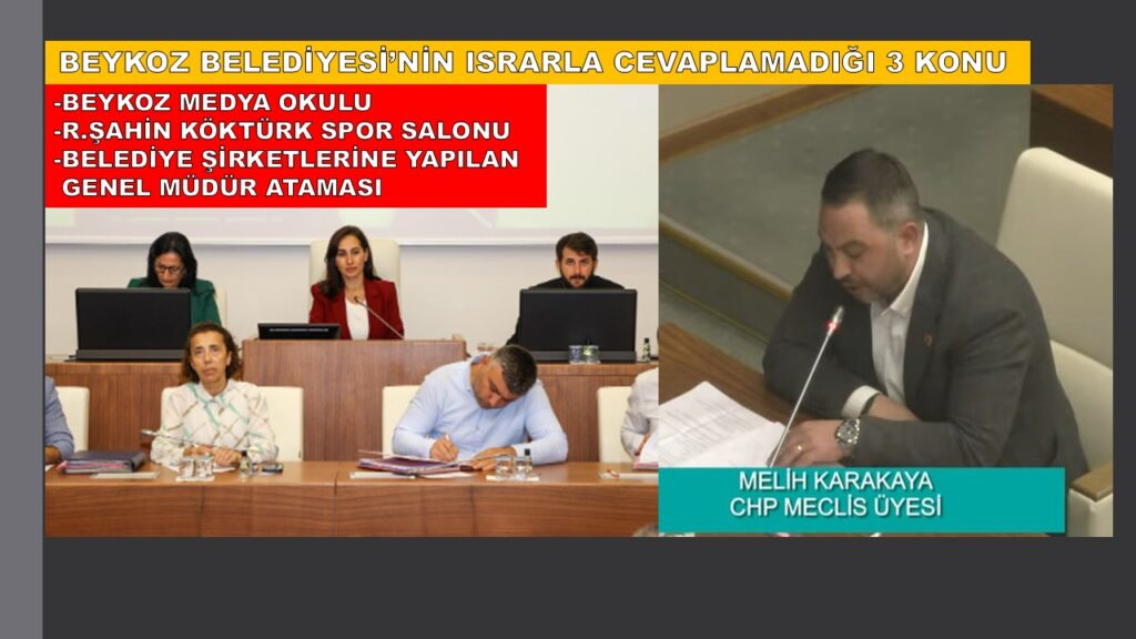 Beykoz Belediyesi Israrla Bu Üç Sorudan Kaçıyor