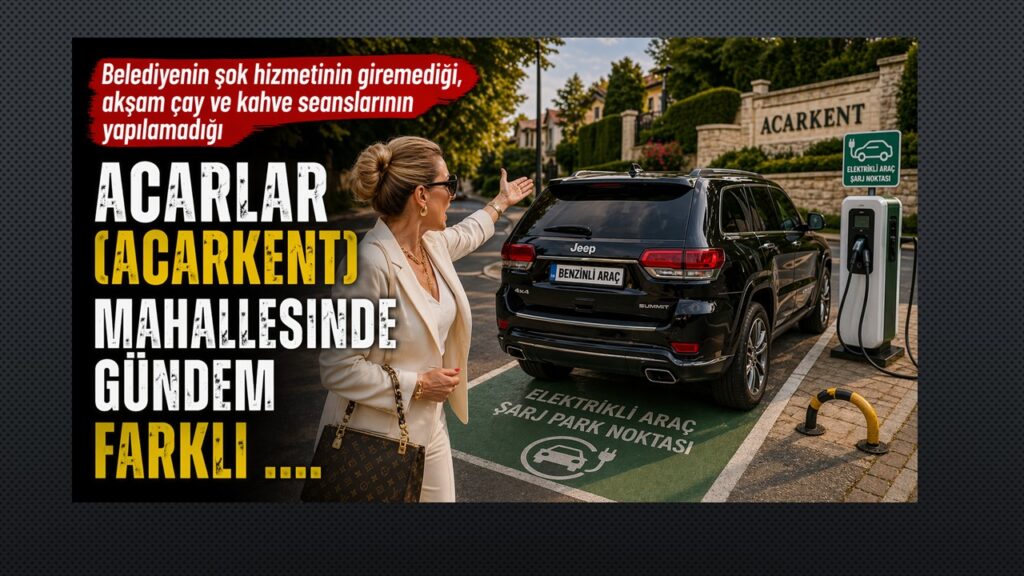 Beykoz Belediyesi’nin Şok Hizmetinin Giremediği, Kahve ve Çay Seansları Yapamadığı ACARKENT’te Dert Başka…