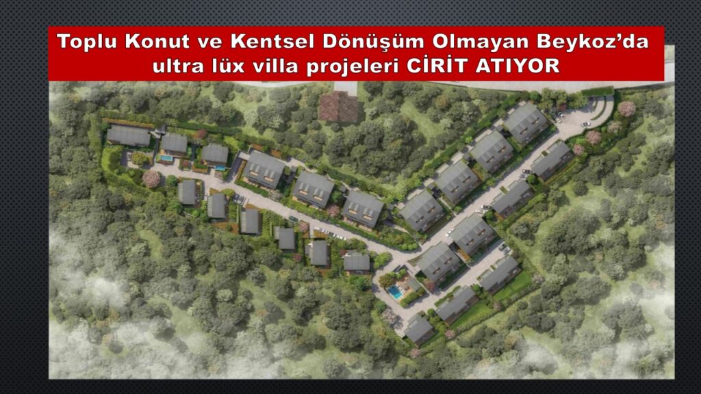 Beykoz’a Bir Villa Projesi de Tahincioğlu’ndan… Nidapark Beykoz
