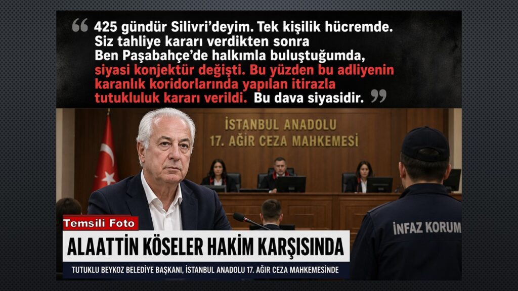 Alaattin Köseler: ‘Dosyada delil yok, bu dava siyasi’. 425 Gündür Tek Kişilik Hücrede