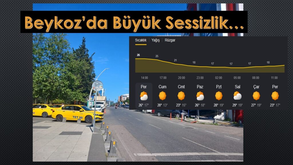 Beykoz Sessizliğe Büründü