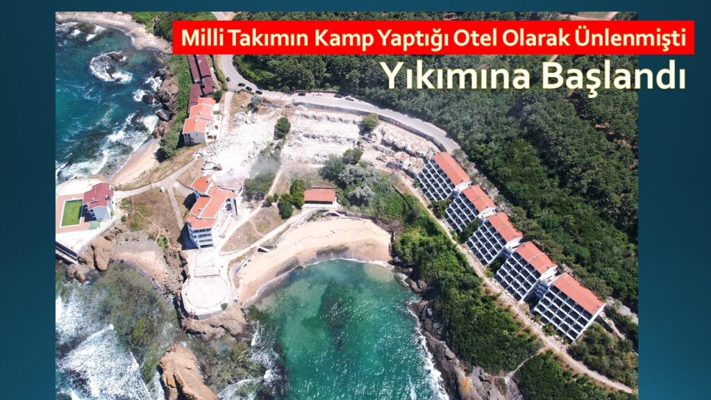 Milli Takımın Oteli Diye Biliniyordu. Yıkılıyor